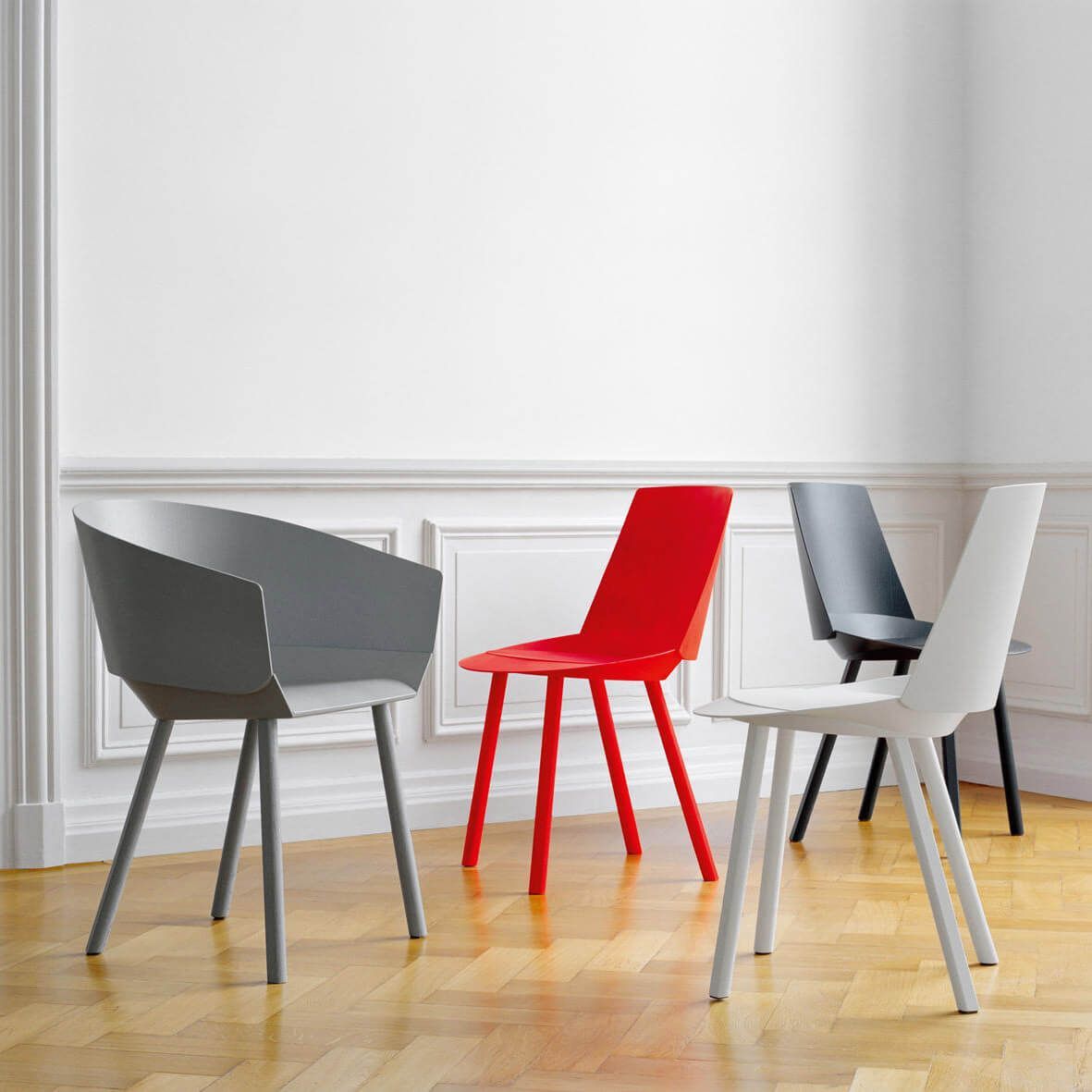 Sillón CH04 Houdini Traffic Grey - e15 Sillón CH04 Houdini Traffic Grey - e15
