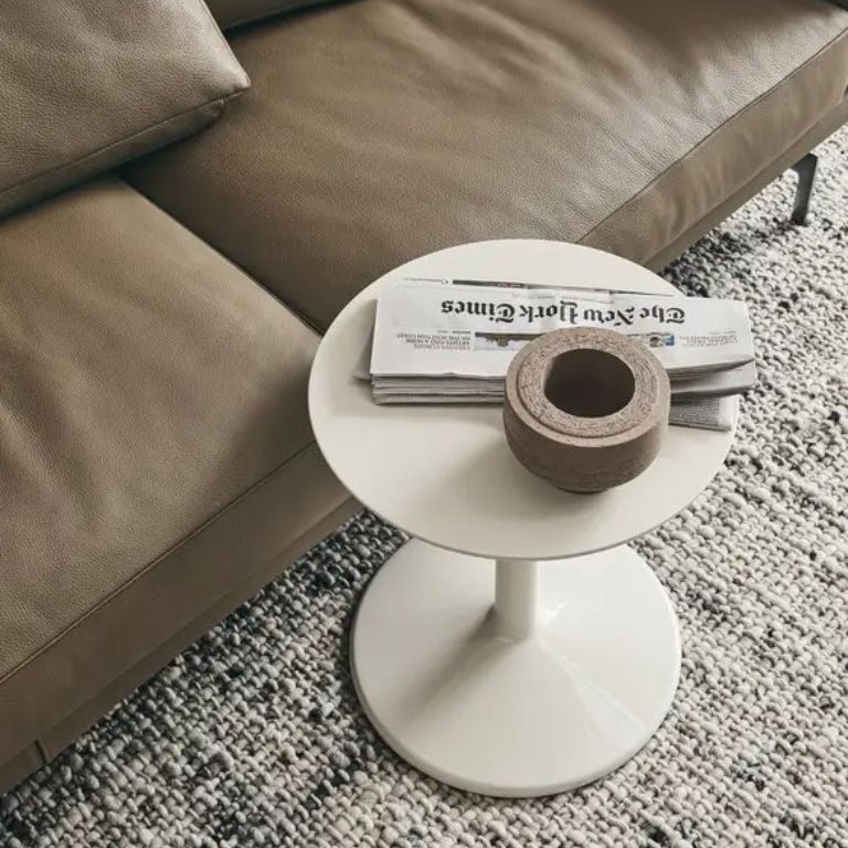 mesita auxiliar spool gris–b&b italia mesita auxiliar spool gris–b&b italia