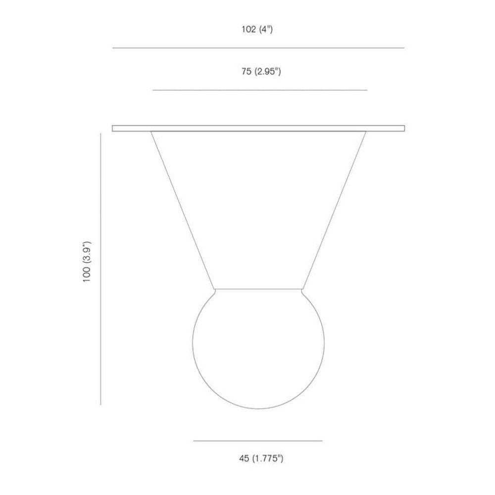 Lámpara Cone Light suspendida - Michael Anastassiades Lámpara Cone Light suspendida - Michael Anastassiades