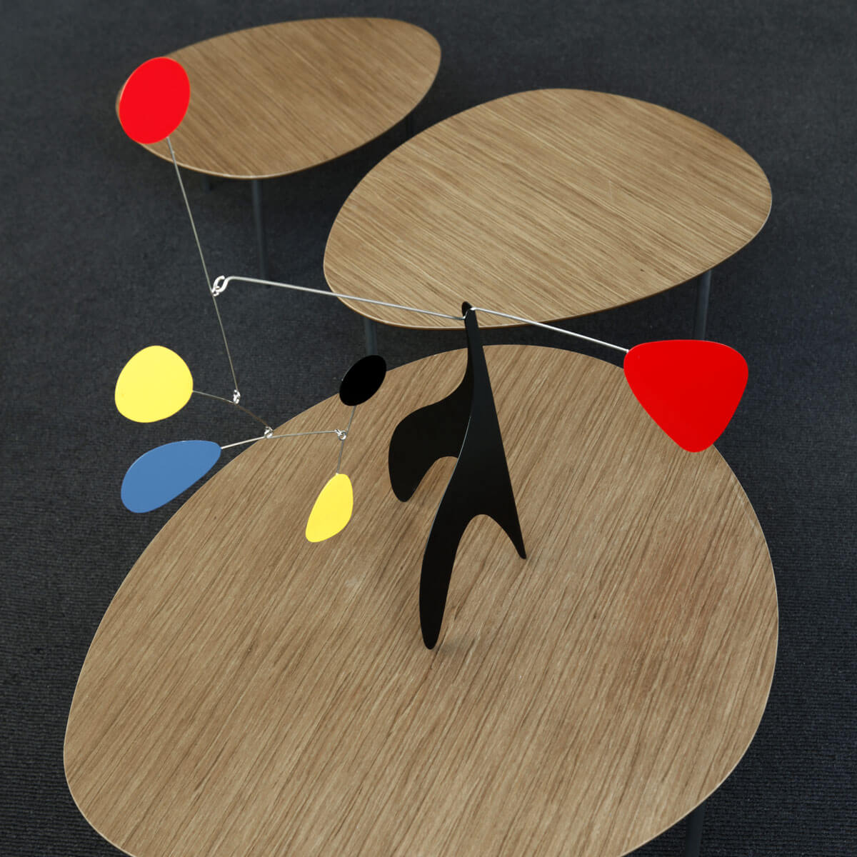 Mesa auxiliar Eclipse Roble alpi - Stua