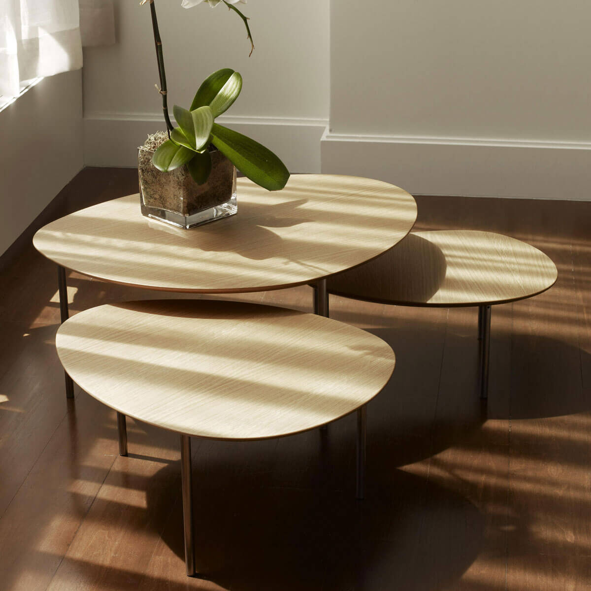 Mesa auxiliar Eclipse Roble alpi - Stua