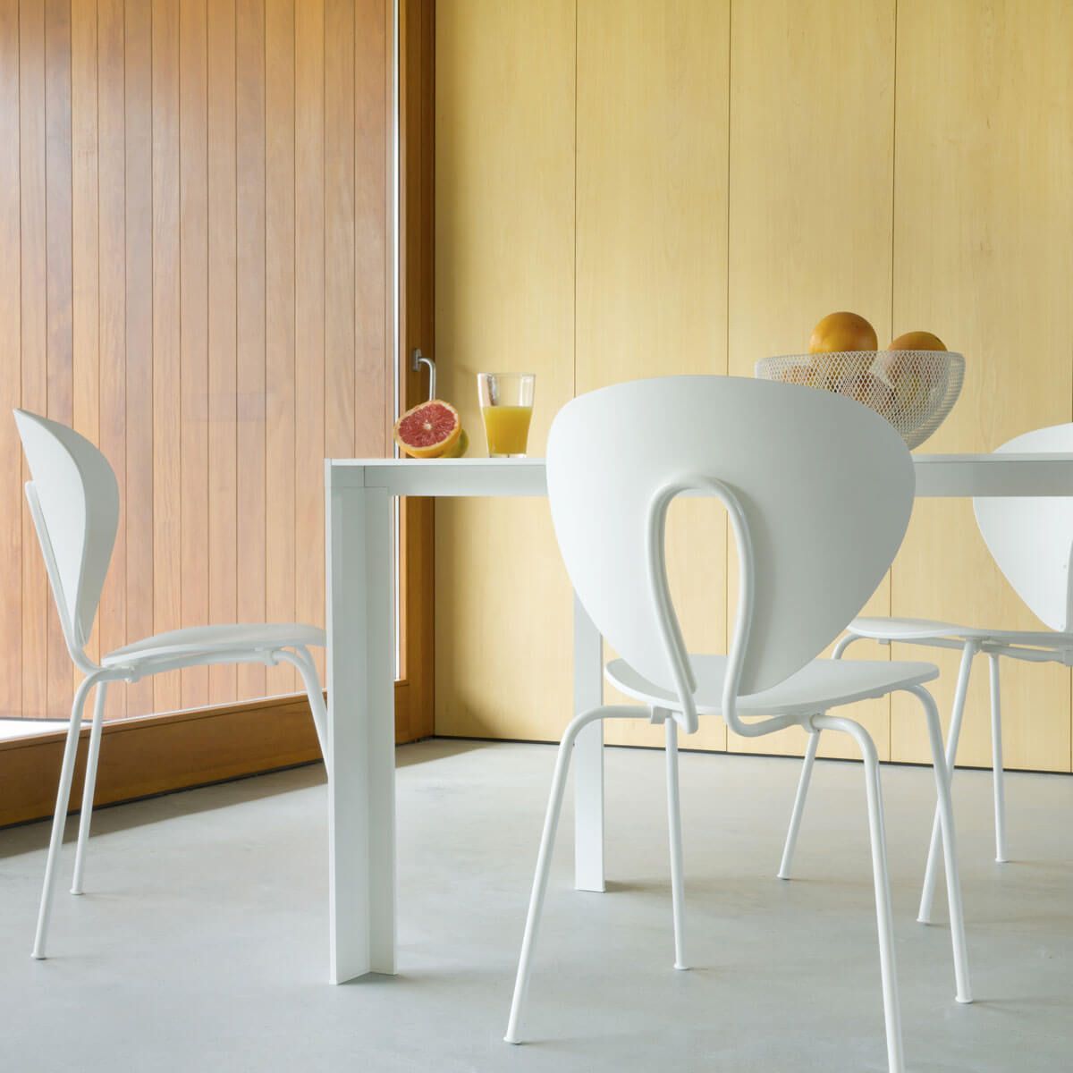 Silla Globus Polipropileno blanco - Stua Silla Globus Polipropileno blanco - Stua