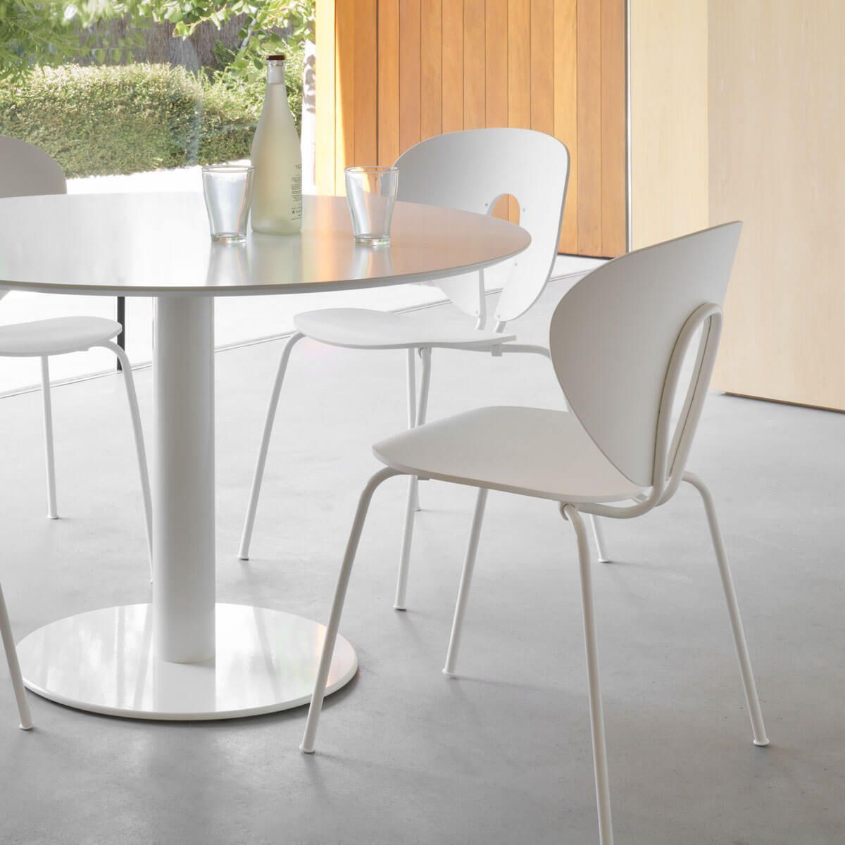 Silla Globus Polipropileno blanco - Stua Silla Globus Polipropileno blanco - Stua