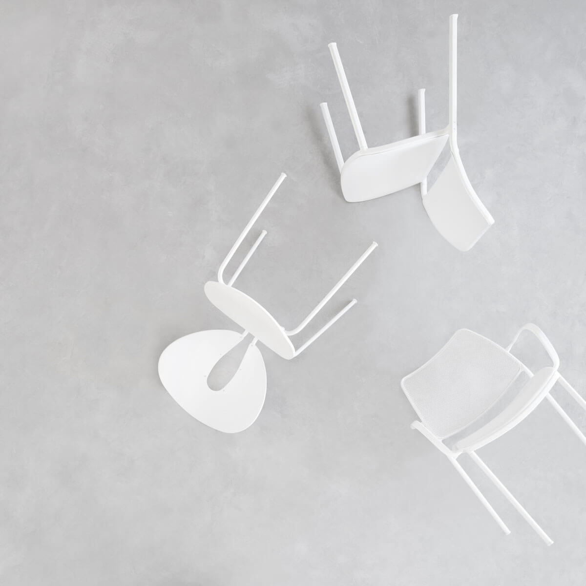 Silla Globus Polipropileno blanco - Stua Silla Globus Polipropileno blanco - Stua