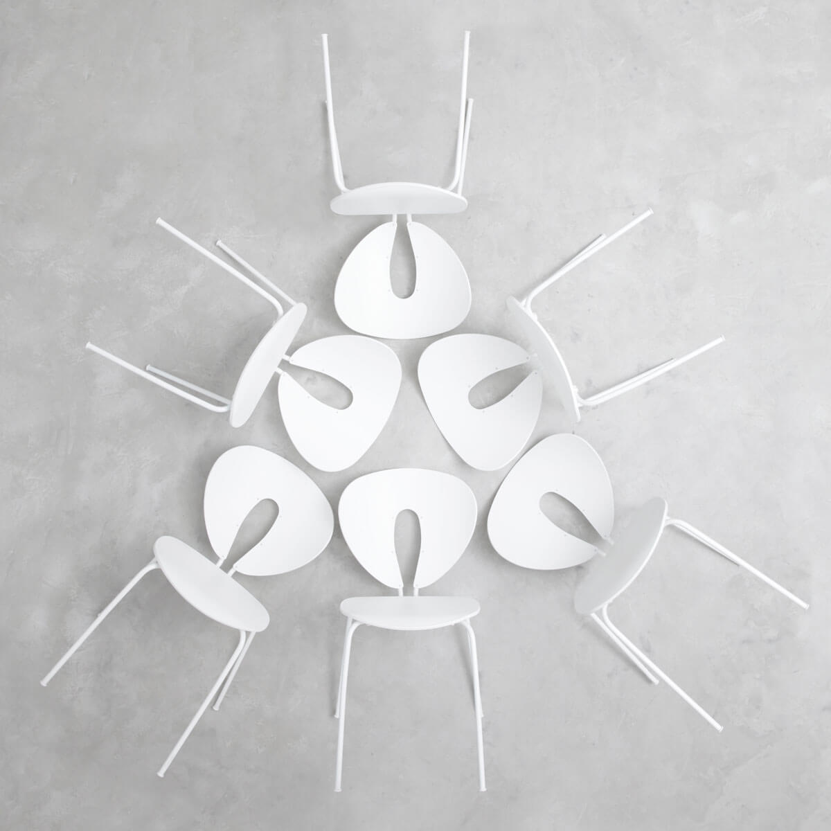 Silla Globus Polipropileno blanco - Stua Silla Globus Polipropileno blanco - Stua