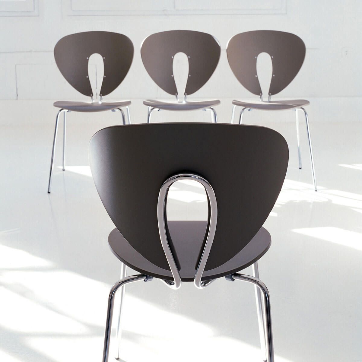 Silla Globus cromada - Stua