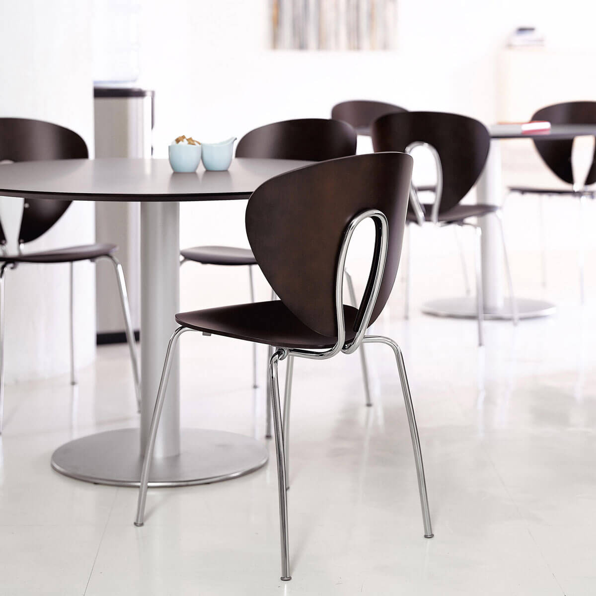 Silla Globus cromada - Stua