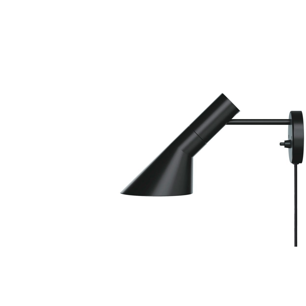 Lámpara AJ Pared Negro - Louis Poulsen