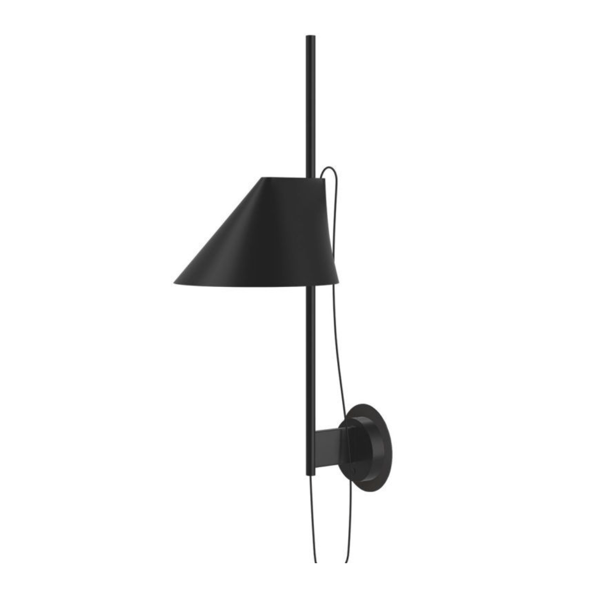 yuh-pared-negro-louispoulsen-red Lámpara Yuh Pared Negro - Louis Poulsen