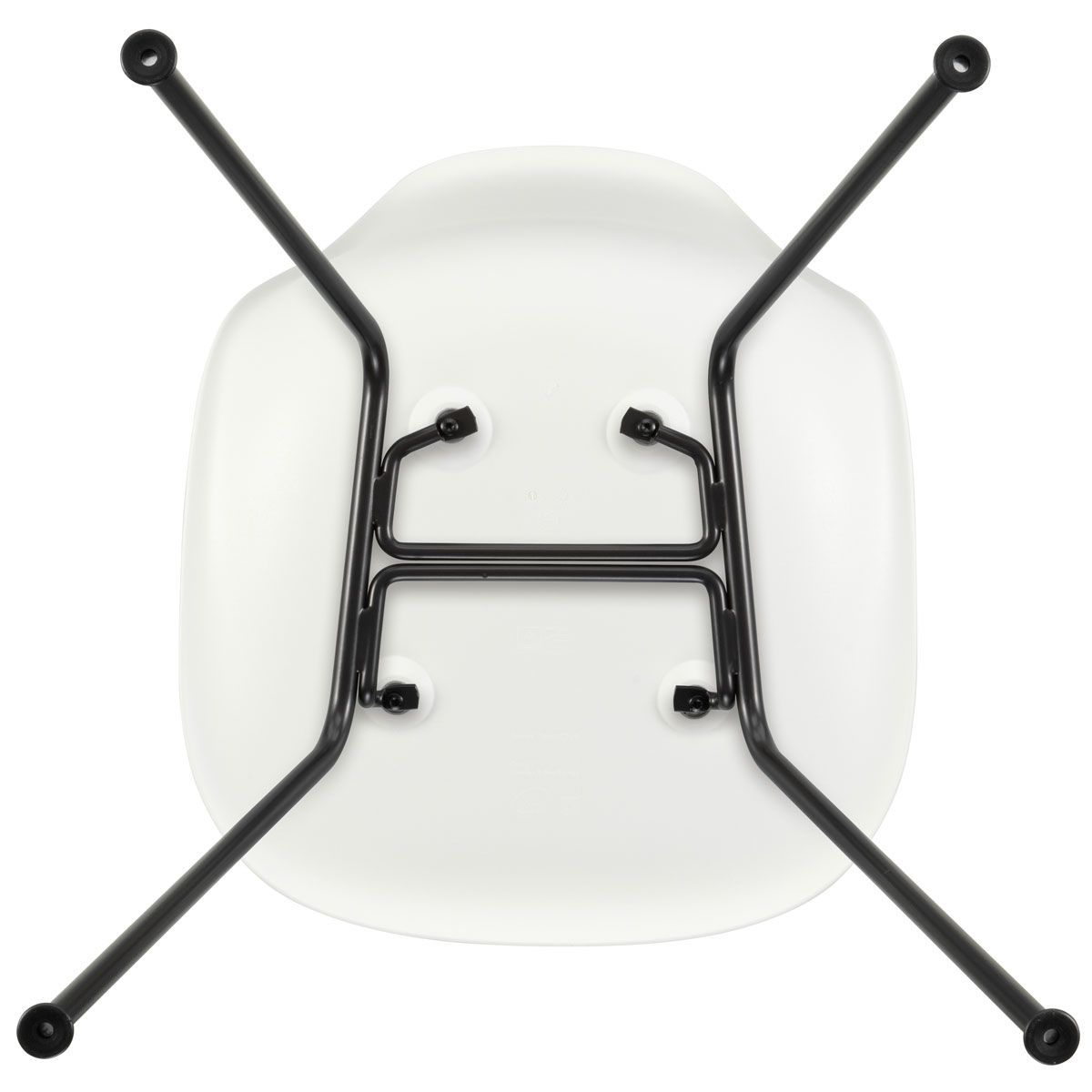 Silla Eames Plastic Chair DSX Blanco - Vitra Silla Eames Plastic Chair DSX Blanco - Vitra