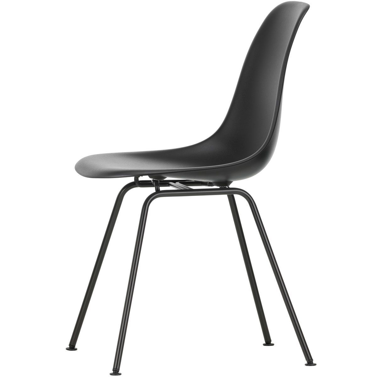 Silla Eames Plastic Chair DSX Negro - Vitra¡ Silla Eames Plastic Chair DSX Negro - Vitra¡