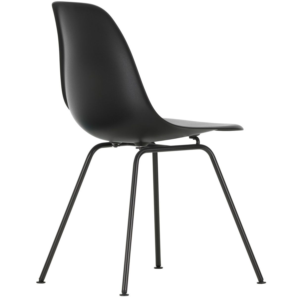 Silla Eames Plastic Chair DSX Negro - Vitra¡ Silla Eames Plastic Chair DSX Negro - Vitra¡