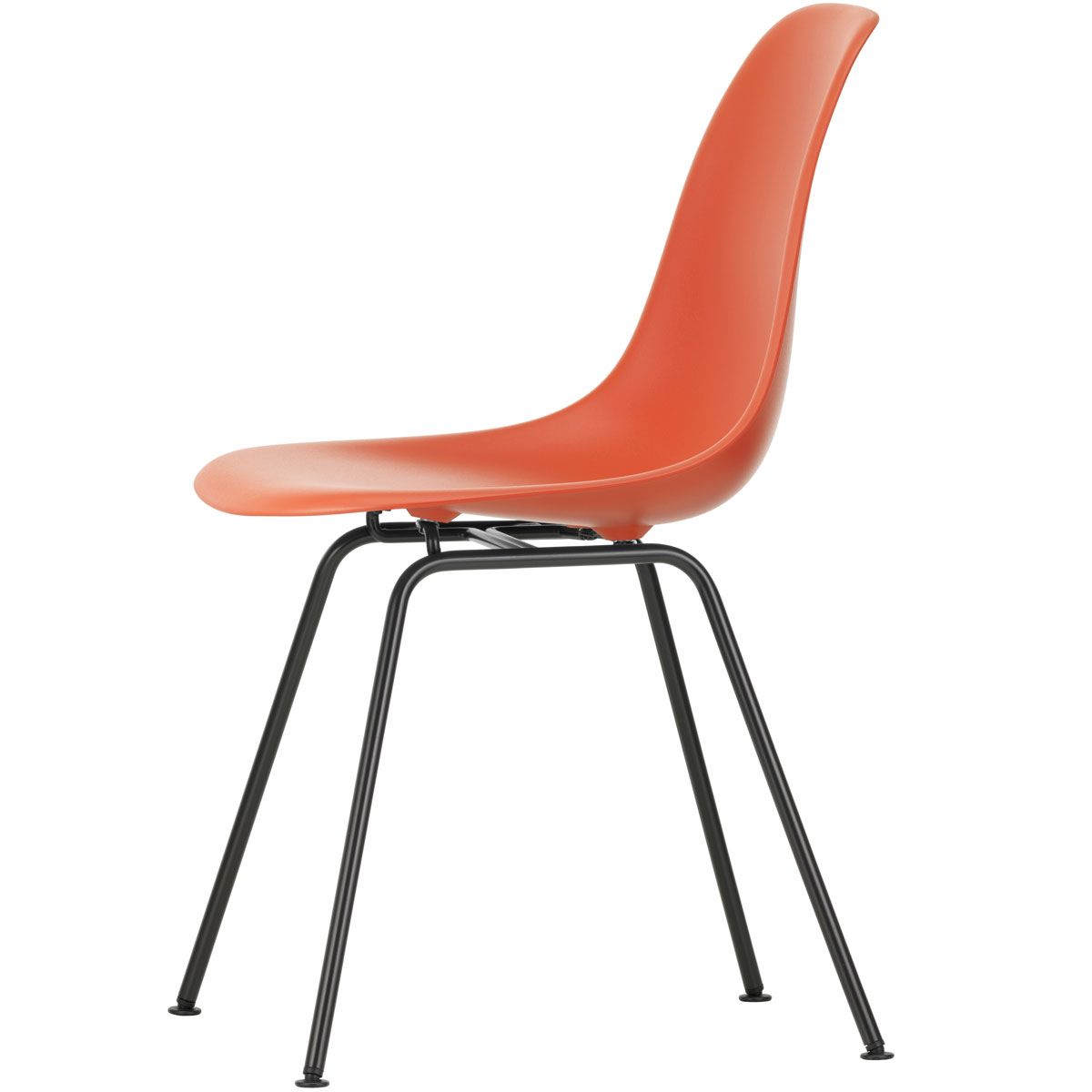 Silla Eames Plastic Chair DSX Rojo amapola - Vitra