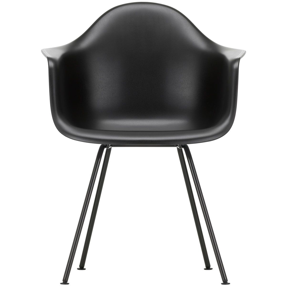 Sillón Eames Plastic Armchair DAX Negro - Vitra