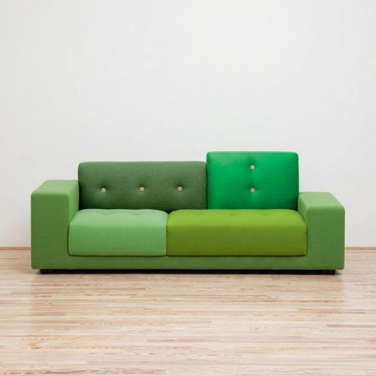 Sofá Polder Compact Green - Vitra