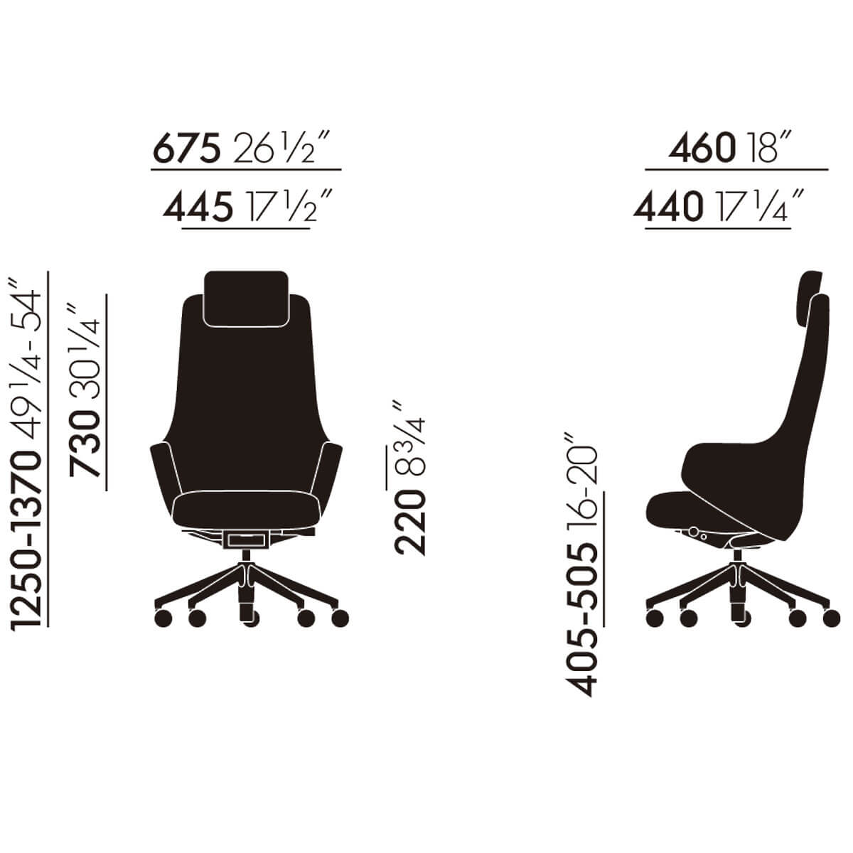 Sillón Grand Executive Highback - Vitra Sillón Grand Executive Highback - Vitra