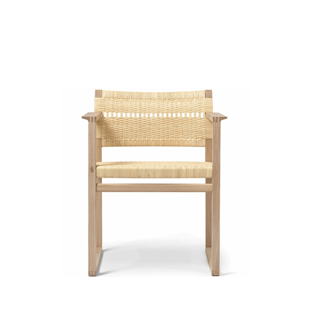 Sillón BM62 Cane Wicker - Fredericia