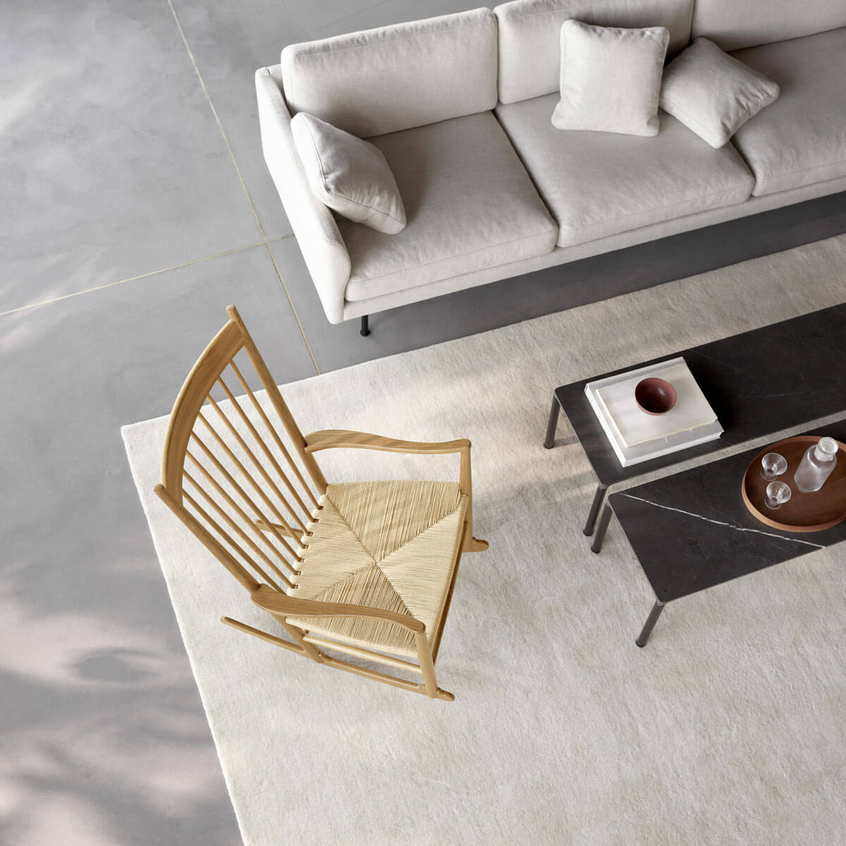 Mecedora J16 Rocking Chair - Fredericia Mecedora J16 Rocking Chair - Fredericia