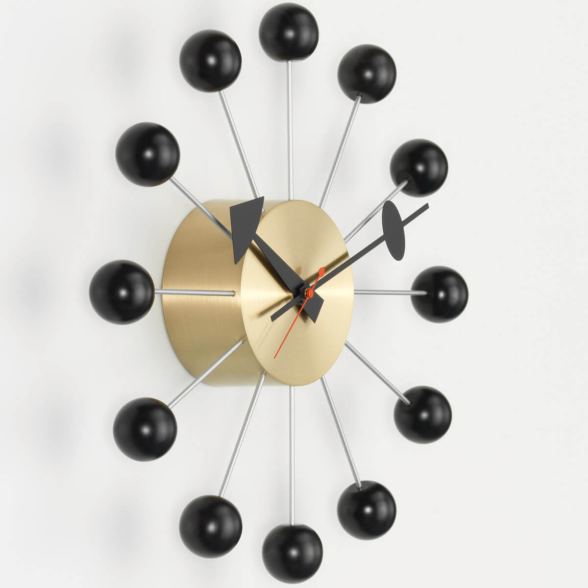 Reloj Ball Clock Negro/Latón - Vitra