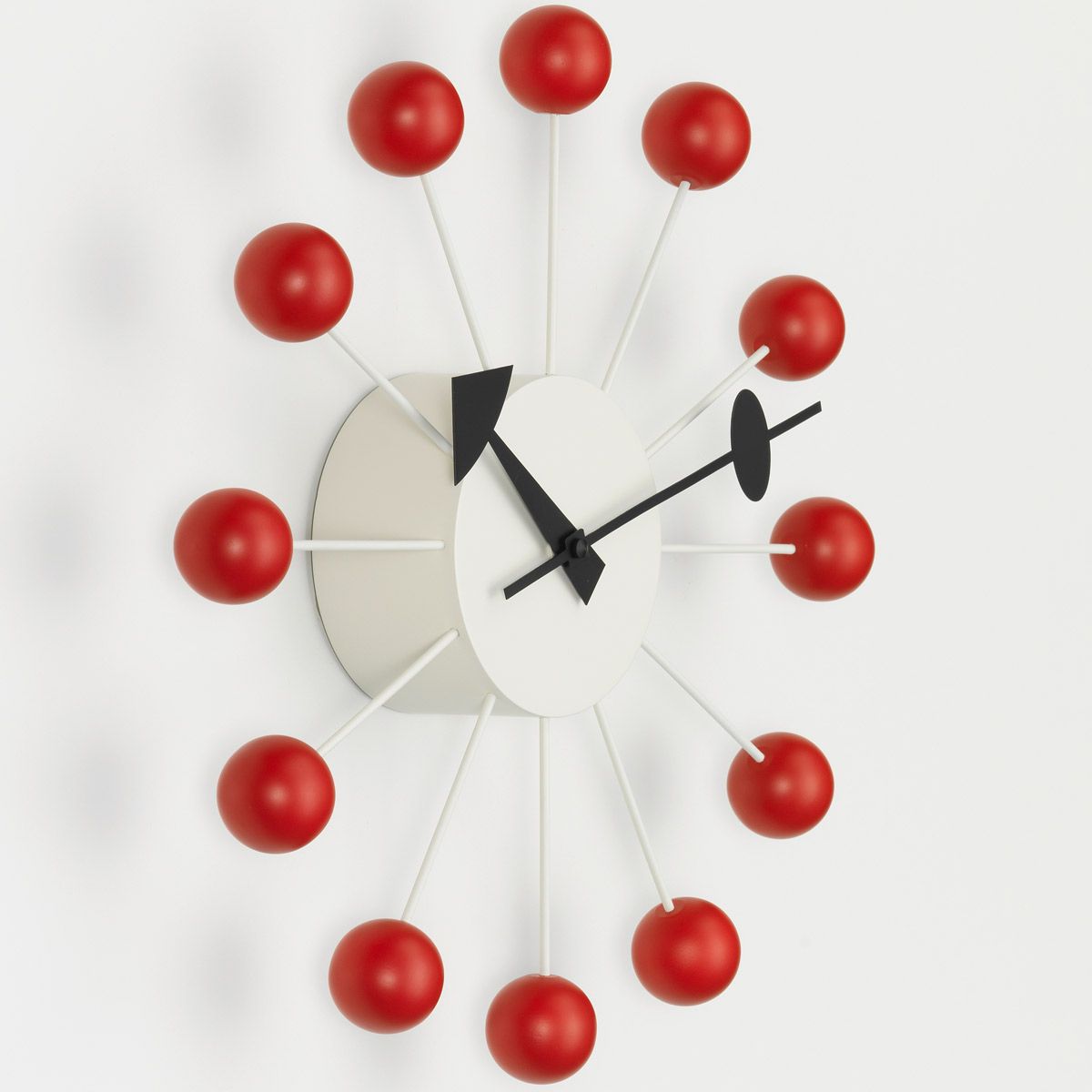 Reloj Ball Clock Rojo - Vitra Reloj Ball Clock Rojo - Vitra