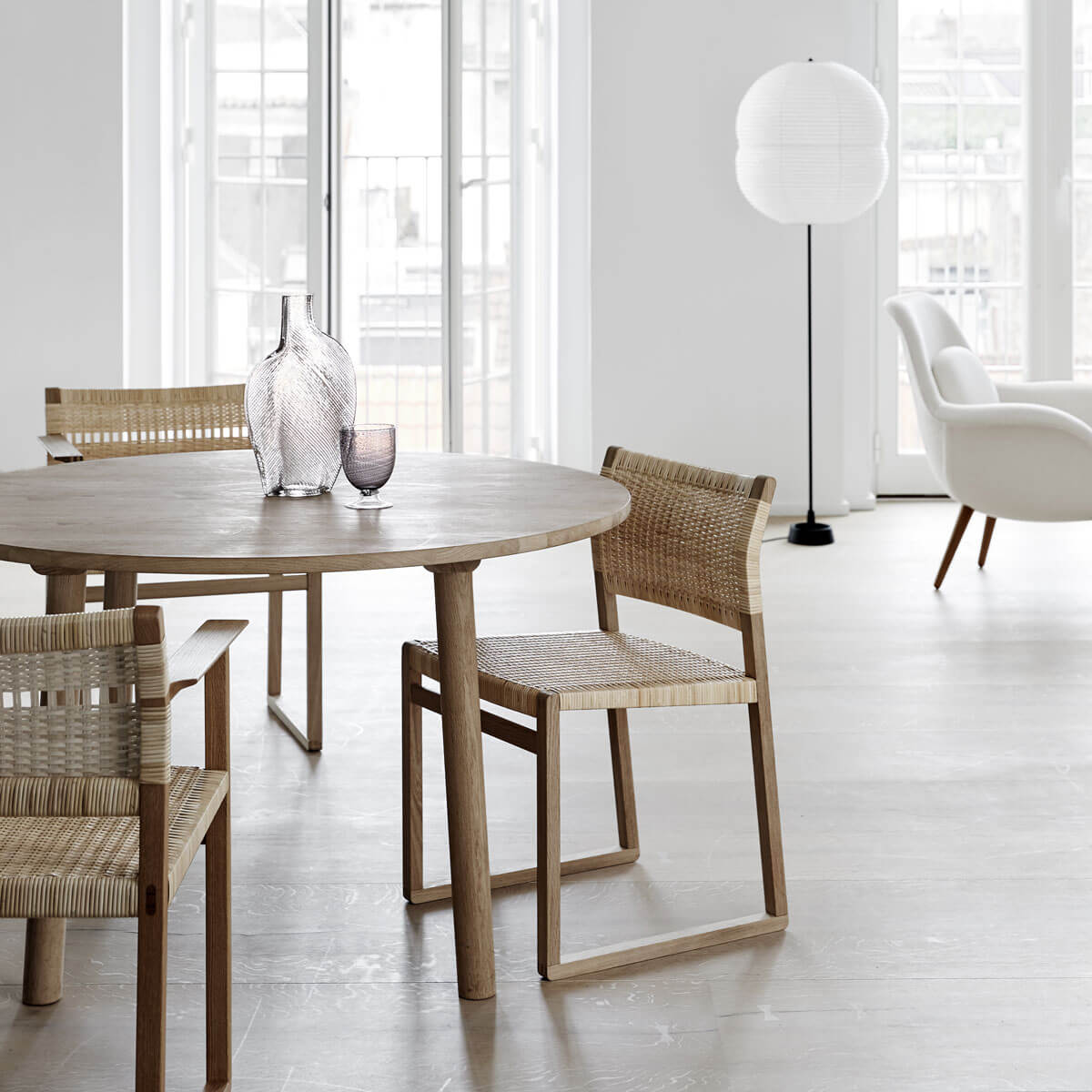 Silla BM61 Chair Cane Wicker - Fredericia Silla BM61 Chair Cane Wicker - Fredericia