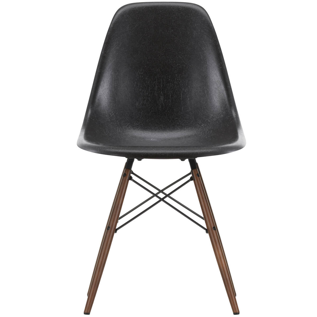 Silla Eames Fiberglass Side Chair DSW Elephant Hide Arce oscuro - Vitra Silla Eames Fiberglass Side Chair DSW Elephant Hide Arce oscuro - Vitra