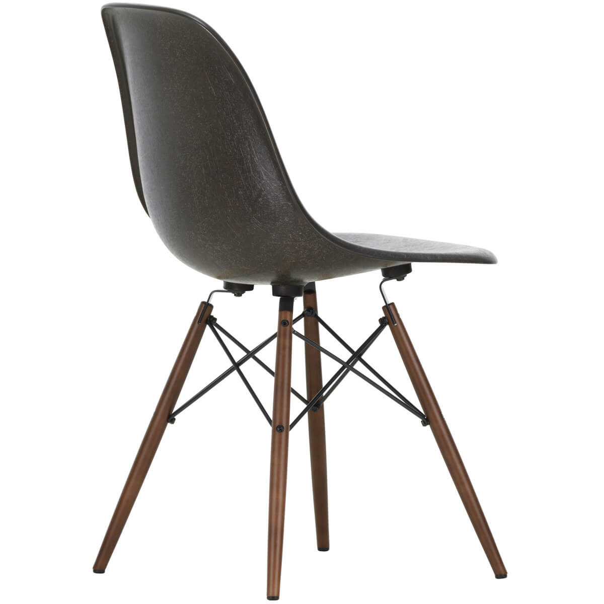Silla Eames Fiberglass Side Chair DSW Elephant Hide Arce oscuro - Vitra Silla Eames Fiberglass Side Chair DSW Elephant Hide Arce oscuro - Vitra