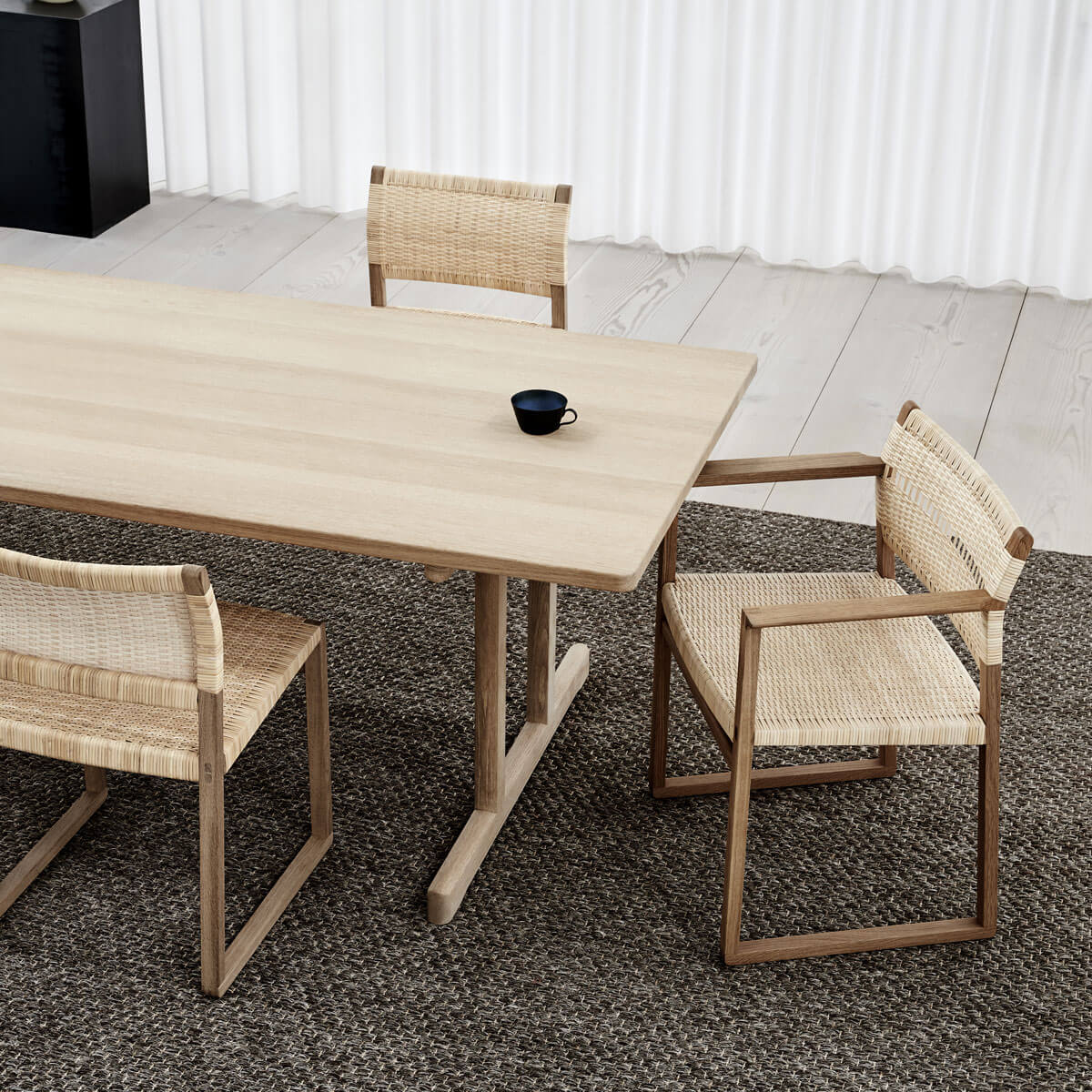 Sillón BM62 Chair Cane Wicker - Fredericia