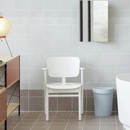 domuswhite Silla Domus Abedul lacado blanco - Artek