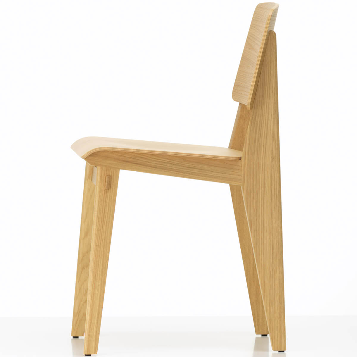 Silla Chaise Tout Bois Roble de Jean Prouvé - Vitra