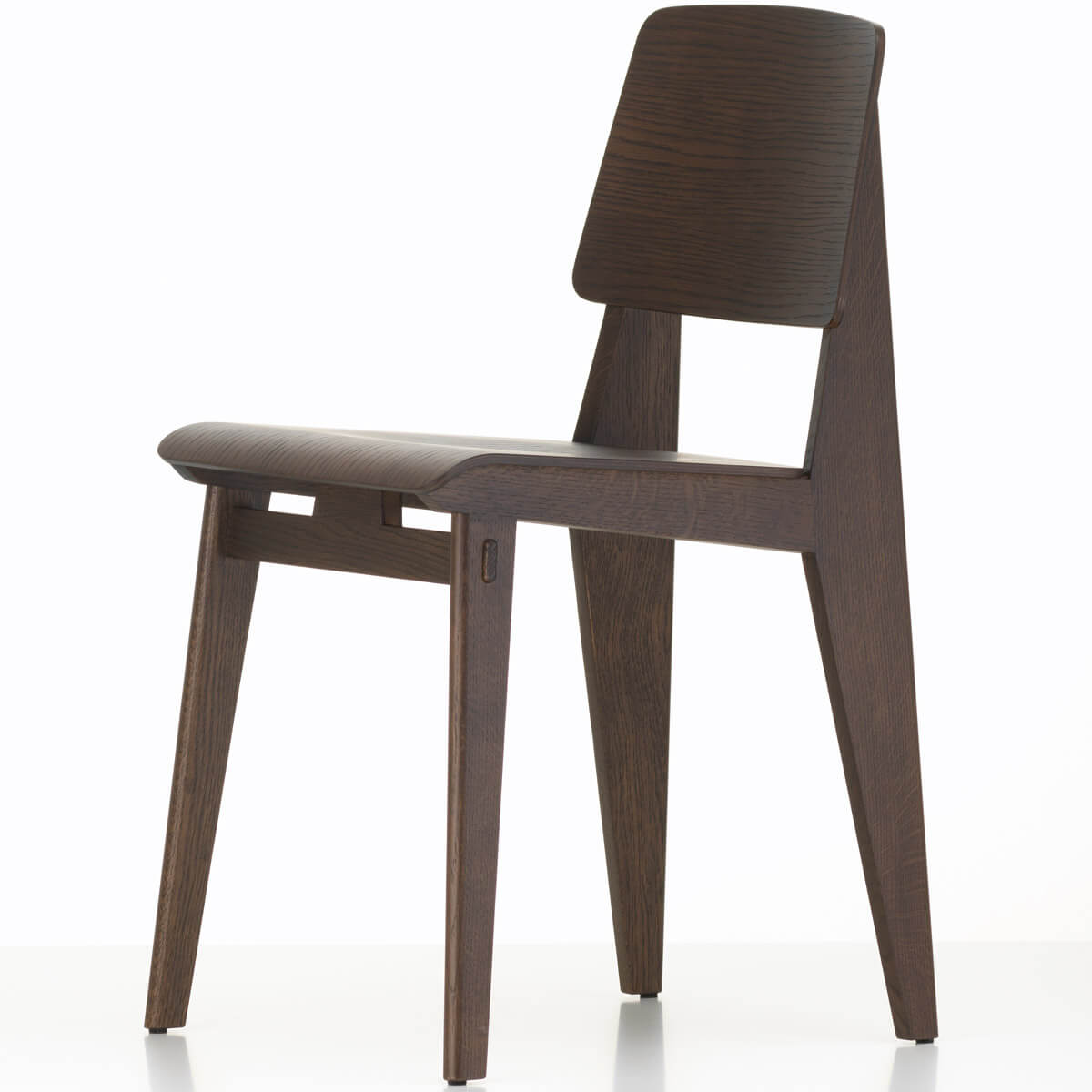 Silla Chaise Tout Bois Roble oscuro - Vitra Silla Chaise Tout Bois Roble oscuro - Vitra