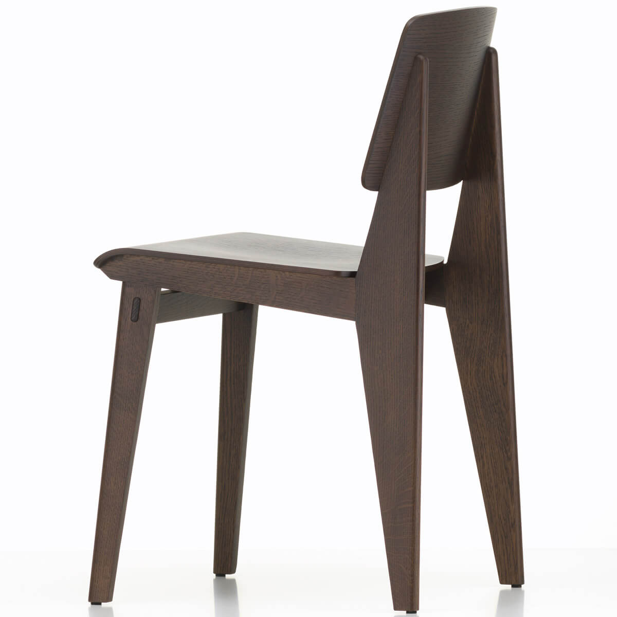 Silla Chaise Tout Bois Roble oscuro - Vitra Silla Chaise Tout Bois Roble oscuro - Vitra