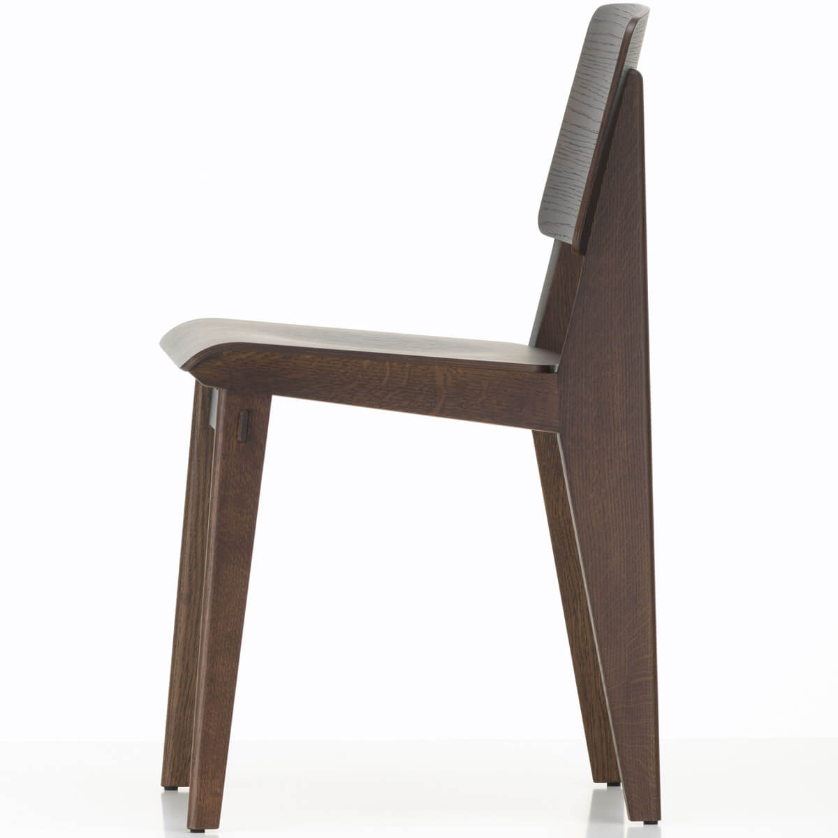 Silla Chaise Tout Bois Roble oscuro - Vitra Silla Chaise Tout Bois Roble oscuro - Vitra