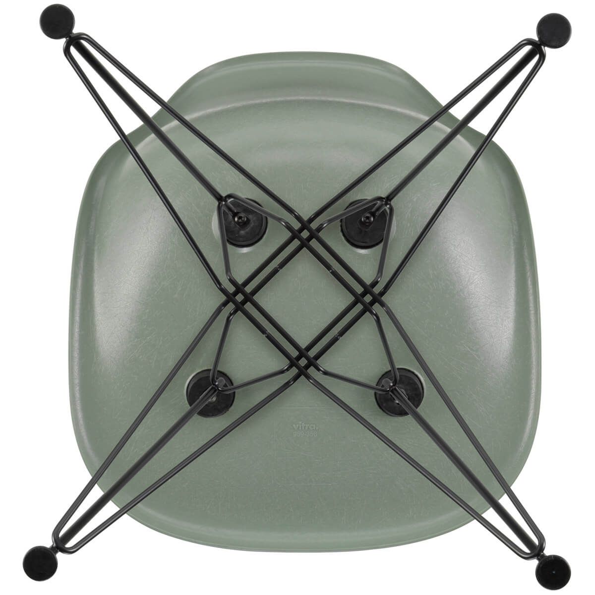 Silla Eames Fiberglass DSR Sea Foam - Vitra Silla Eames Fiberglass DSR Sea Foam - Vitra