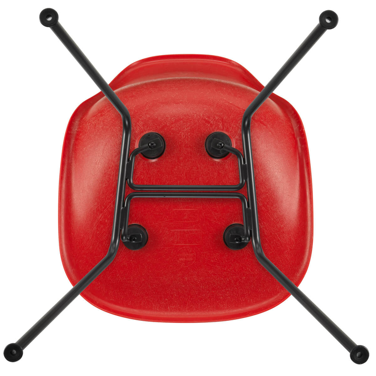 Silla Eames Fiberglass DSX Classic Red - Vitra