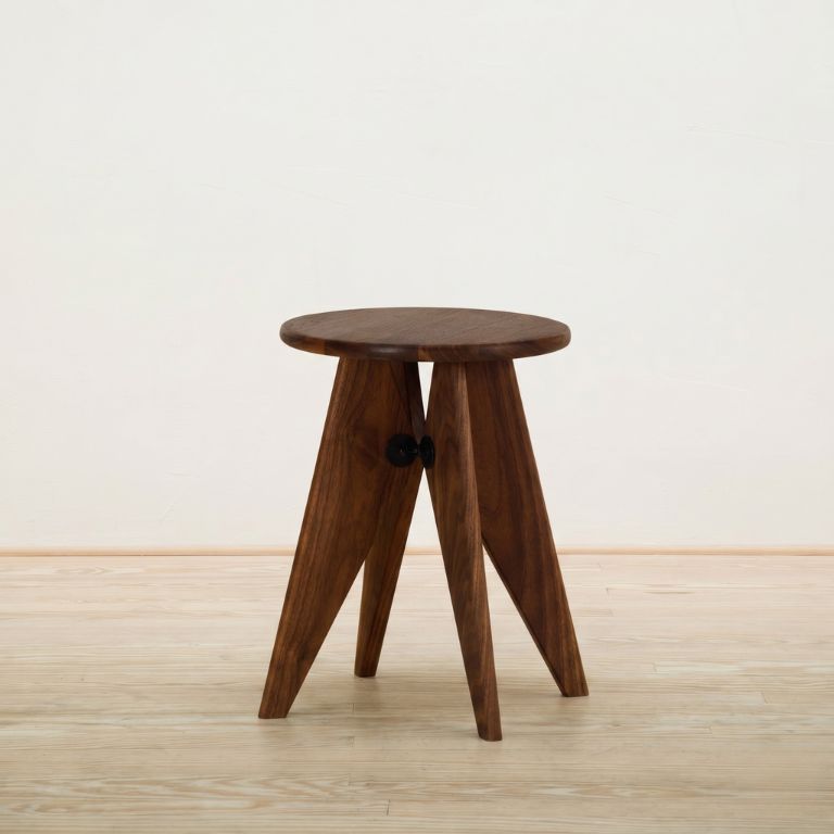 Tabouret Bois Nogal americano - Vitra