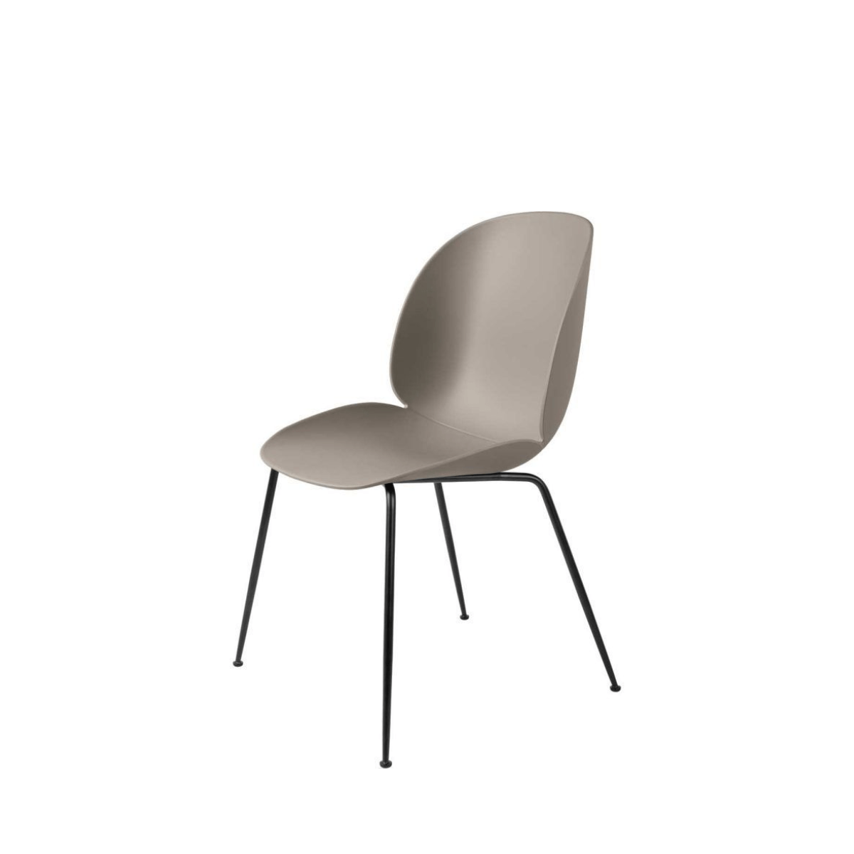 beetle-silla-beige-gubi-red Silla Beetle Beige/Negro mate – Gubi