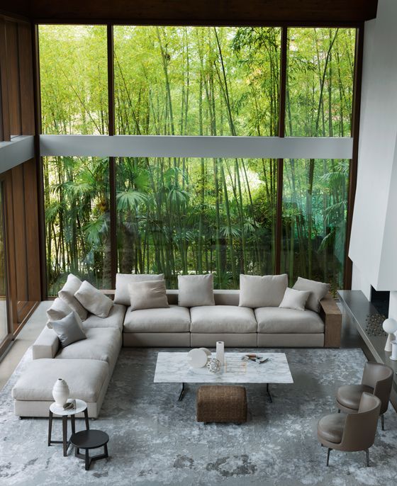 Sofá Groundpiece Dedar - Flexform