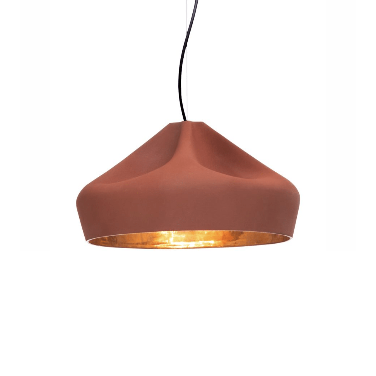 pleat-box-47-terracota-oro-marset-red Lámpara Pleat Box 47 Terracota/Oro - Marset