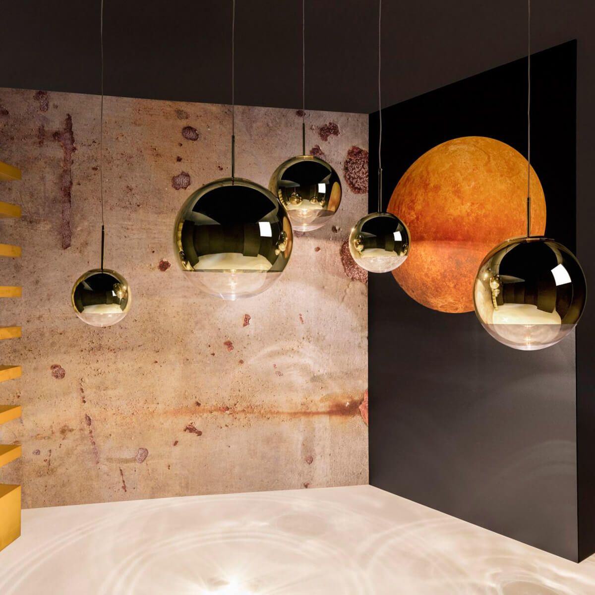 Lámpara Mirror Ball Oro - Tom Dixon Lámpara Mirror Ball Oro - Tom Dixon