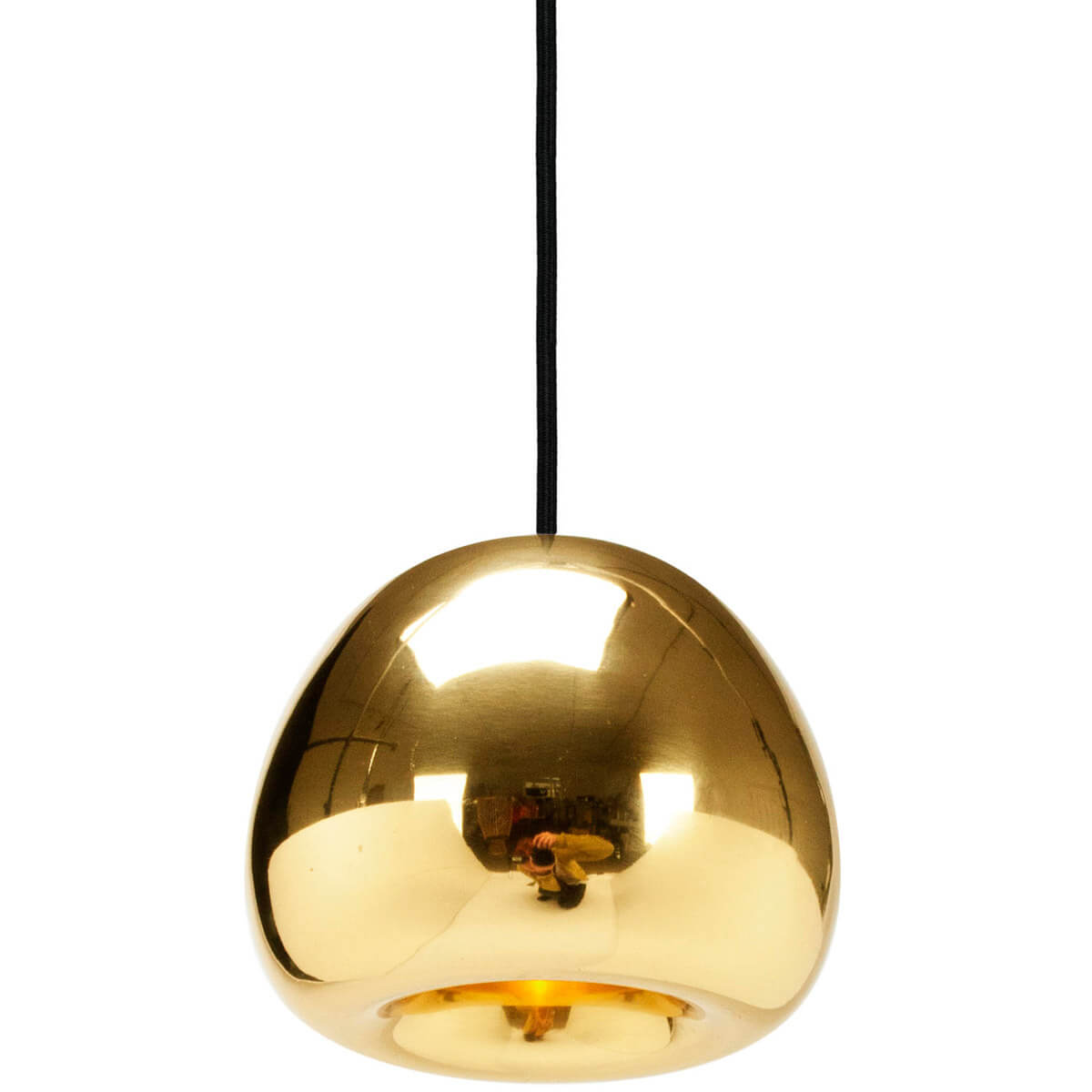 Lámpara Void Mini Pendant Latón - Tom Dixon Lámpara Void Mini Pendant Cobre - Tom Dixon (copia)
