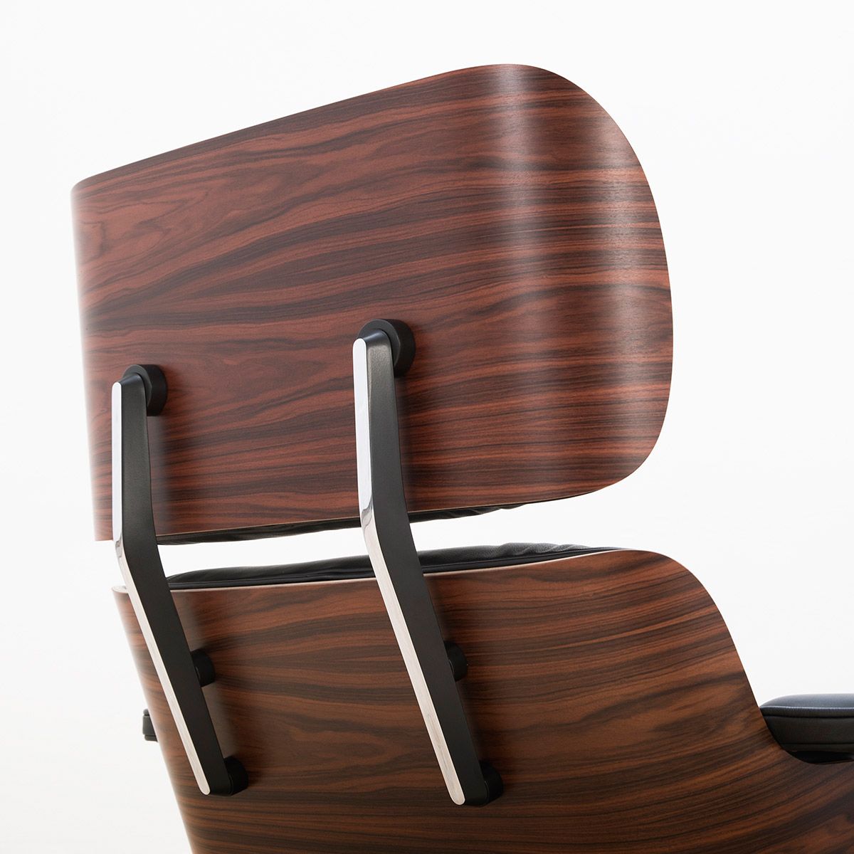 Lounge Chair & Ottoman Palisando/Piel negra - Vitra Lounge Chair & Ottoman Palisando/Piel negra - Vitra