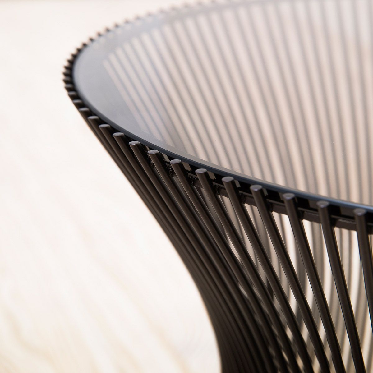 Mesa auxiliar Side Platner Bronce - Knoll
