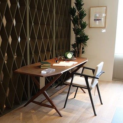Mesa Cavalletto Nogal - Cassina