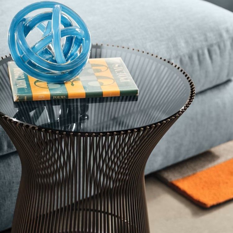 Mesa auxiliar Side Platner Bronce - Knoll