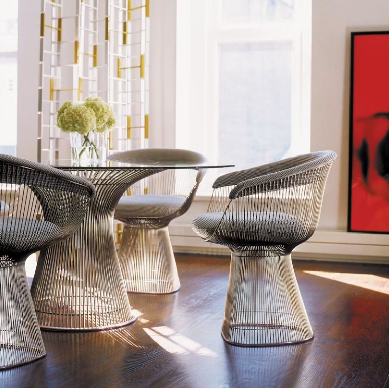 silla platner bronce–knoll