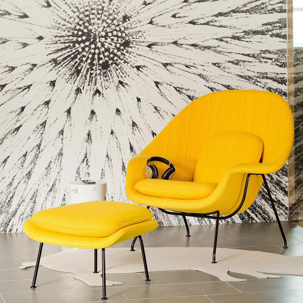 Butaca Womb Relax con reposapiés - Knoll