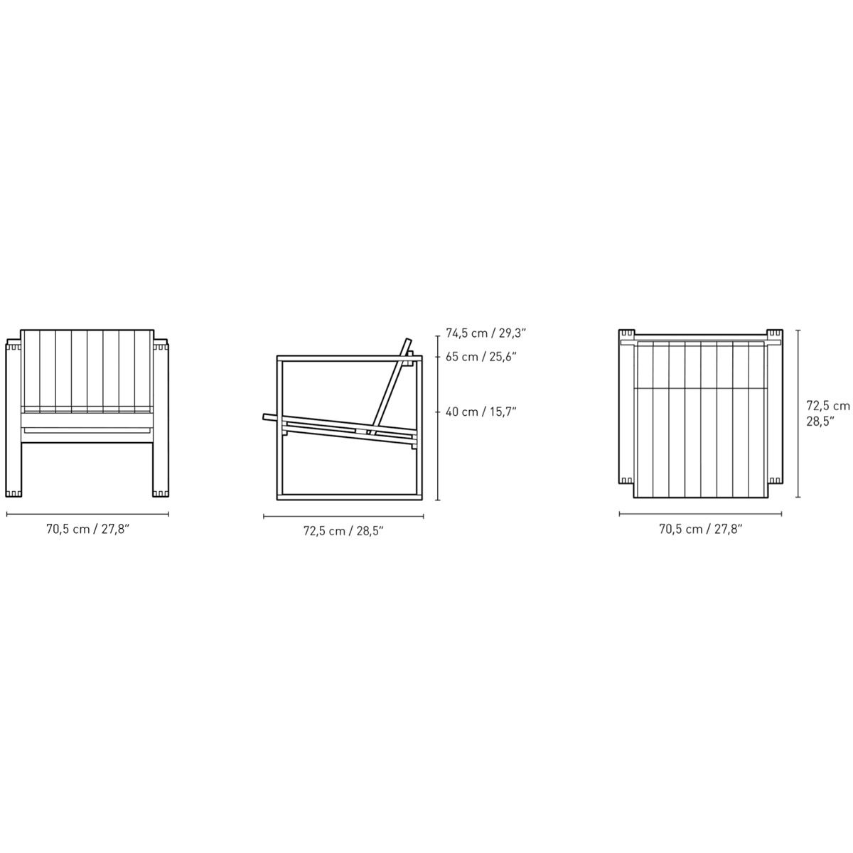 Butaca BK11 Lounge chair - Carl Hansen Butaca BK11 Lounge chair - Carl Hansen