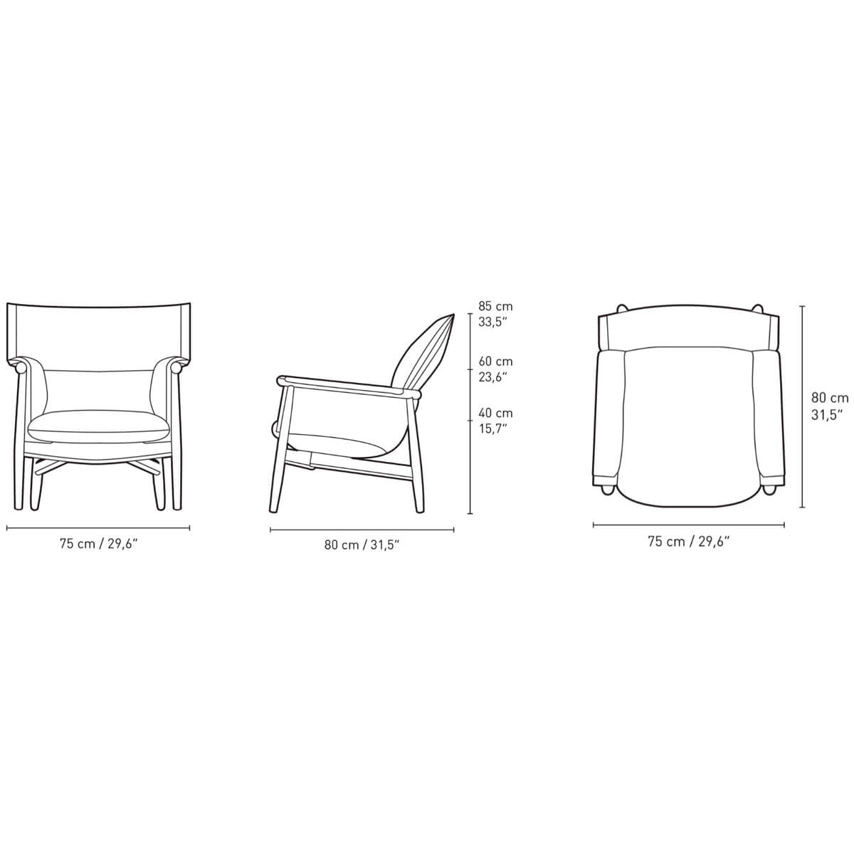 Butaca E015 Embrace - Carl Hansen