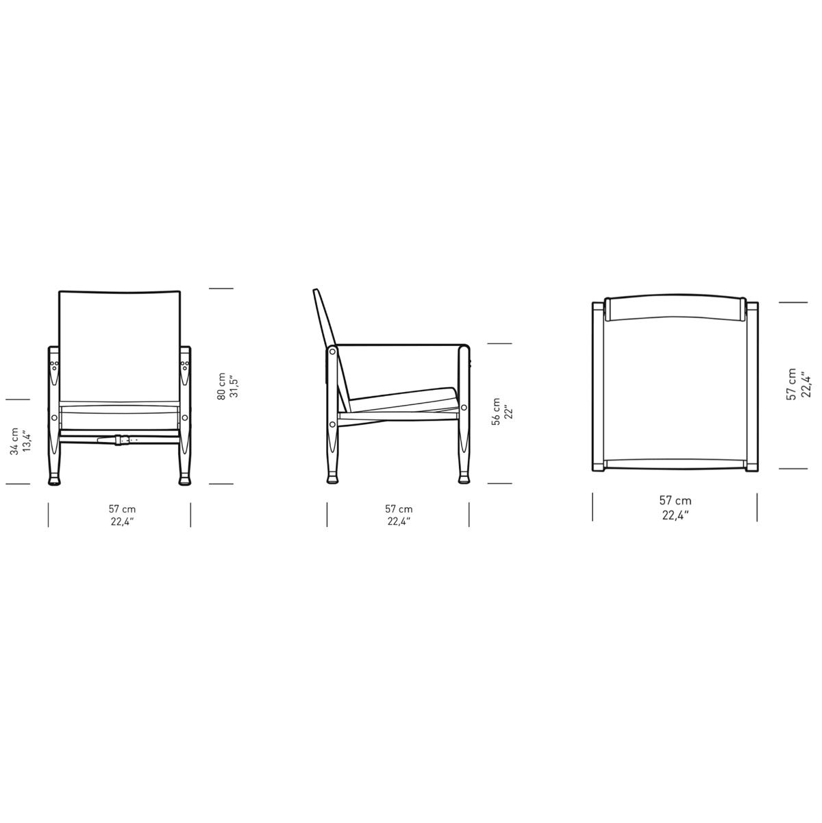 Butaca KK47000 Safari Chair - Carl Hansen Butaca KK47000 Safari Chair - Carl Hansen